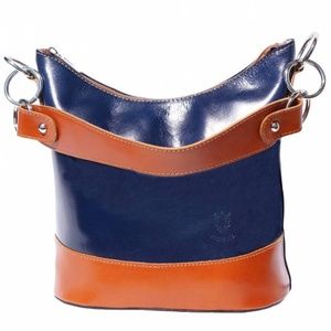 SIMONA LEATHER SHOULDER BAG